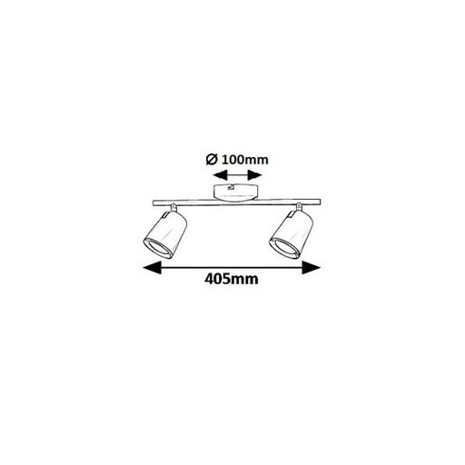 Rábalux Solange Spotlámpa LED 12W 3000K IP20 fehér RAB5046