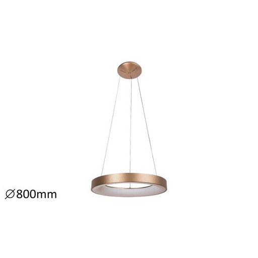 Rábalux Carmella Függeszték LED 80W 4000K IP20 arany RAB5055