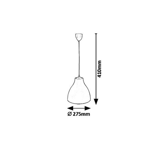 Rábalux Morris Függeszték E27 1x MAX 40W IP20 szürke RAB5060
