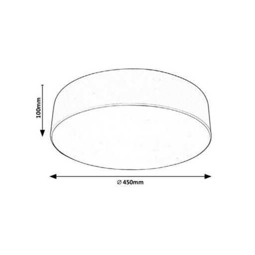 Rábalux Renata Beltéri lámpa  E27 3x MAX 10 - RAB5081