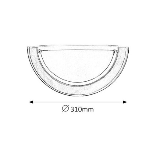 Rábalux Ufo Beltéri lámpa  E27 1x MAX 60 - RAB5173