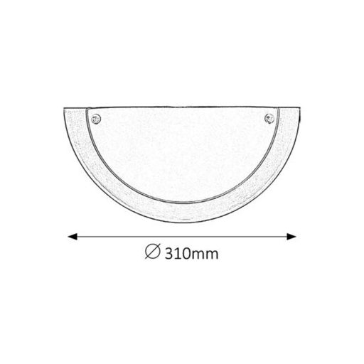 Rábalux Ufo Beltéri lámpa  E27 1x MAX 60 - RAB5181