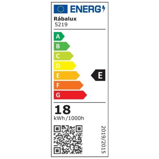 Rábalux Greg Beltéri lámpa természetes fehér LED 18 - RAB5219