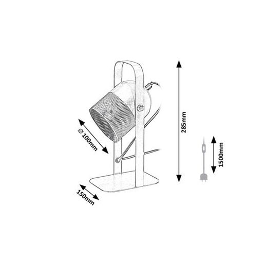 Rábalux Ronnie Beltéri lámpa  E14 1x MAX 25 - RAB5254