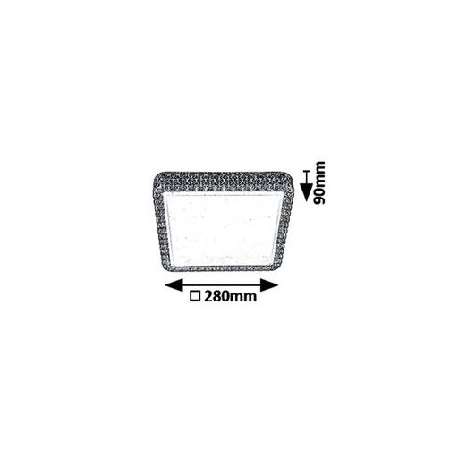 Rábalux Lucilla Beltéri lámpa természetes fehér LED 12 - RAB5328