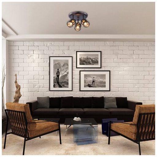 Rábalux Oberon Spotlámpa E14 3x MAX 40W IP20 barna RAB5337