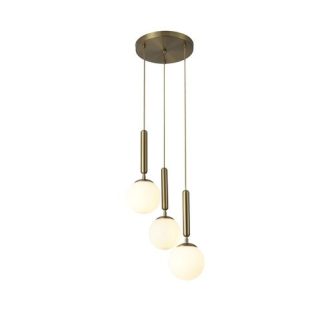   Rábalux Divina Függeszték E14 3x MAX 9W IP20 arany RAB5353