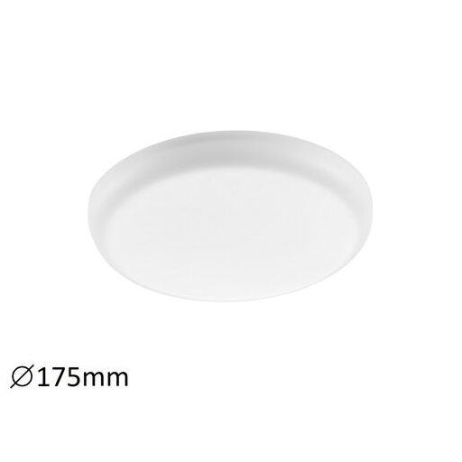 Rábalux Oleg Ráépíthető és Beépíthető lámpa LED Ø175mm 18W 4000K IP65/IP20 fehér RAB5369