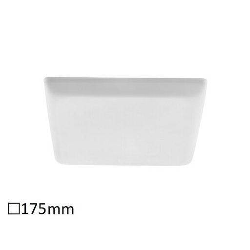 Rábalux Oleg Ráépíthető és Beépíthető lámpa LED 175x175mm 18W 4000K IP65/IP20 fehér RAB5373