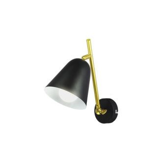   Rábalux Alder Fali lámpa E14 1x MAX 40W IP20 fekete RAB5375