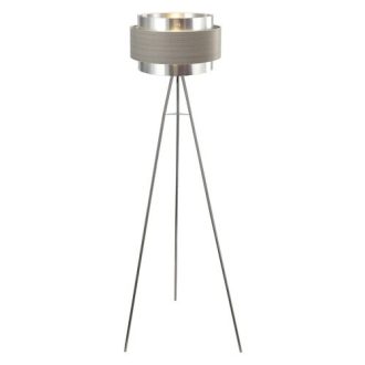   Rábalux Basil Állólámpa E27 1x MAX 40W lábkapcsolóval IP20 szatin króm RAB5385