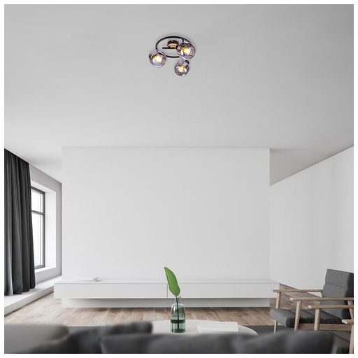Rábalux Salazar Spotlámpa E14 3x MAX 40W IP20 tölgy RAB5399