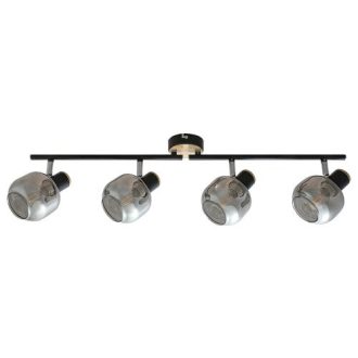   Rábalux Salazar Spotlámpa E14 4x MAX 40W IP20 tölgy RAB5400