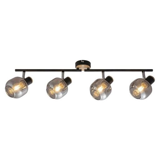 Rábalux Salazar Spotlámpa E14 4x MAX 40W IP20 tölgy RAB5400