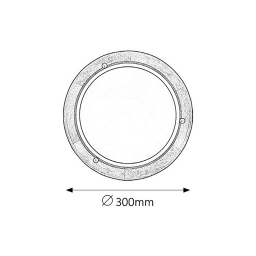 Rábalux Ufo Beltéri lámpa  E27 1x MAX 60 - RAB5417
