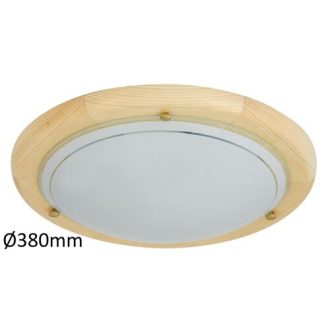   Rábalux Ufo Mennyezeti lámpa E27 2x MAX 60W IP20 natúr RAB5421