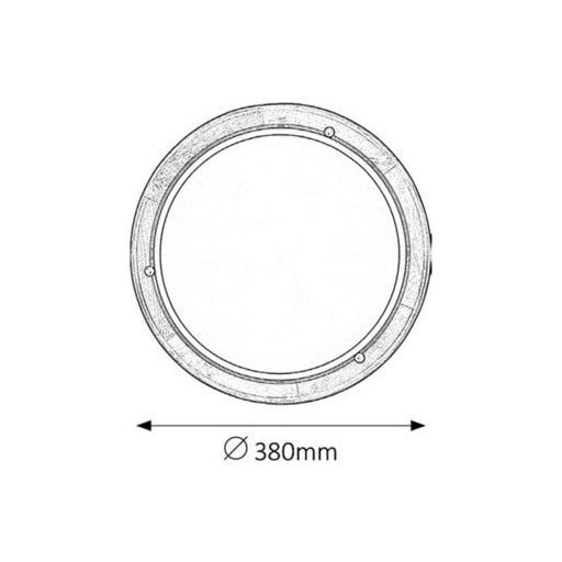 Rábalux Ufo Beltéri lámpa  E27 2x MAX 60 - RAB5427