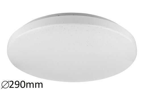 Rábalux Rob Mennyezeti lámpa LED 20W csillogó effekt 4000K IP20 fehér RAB5435