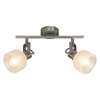   Rábalux Francis Spotlámpa E14 2X MAX 28W IP20 szatin króm RAB5438