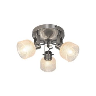   Rábalux Francis Spotlámpa E14 3X MAX 28W IP20 szatin króm RAB5439