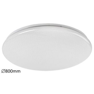   Rábalux Danny Mennyezeti lámpa LED 80W CCT, dimmelhető, távirányítóval, időzítő funkcióval, csillogó effekt, állítható színhőmérséklet IP20 fehér RAB5447