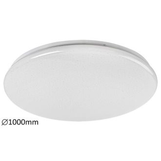   Rábalux Danny Mennyezeti lámpa LED 80W CCT, dimmelhető, távirányítóval, időzítő funkcióval, csillogó effekt, állítható színhőmérséklet IP20 fehér RAB5448