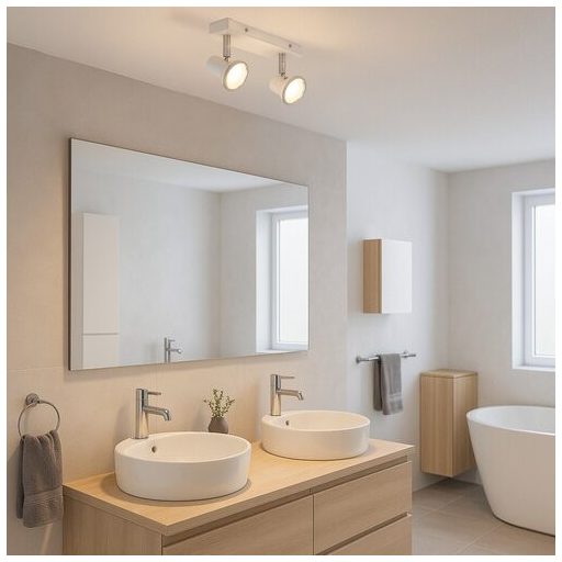 Rábalux Steve Beltéri lámpa természetes fehér GU10 2x MAX 15 - RAB5498