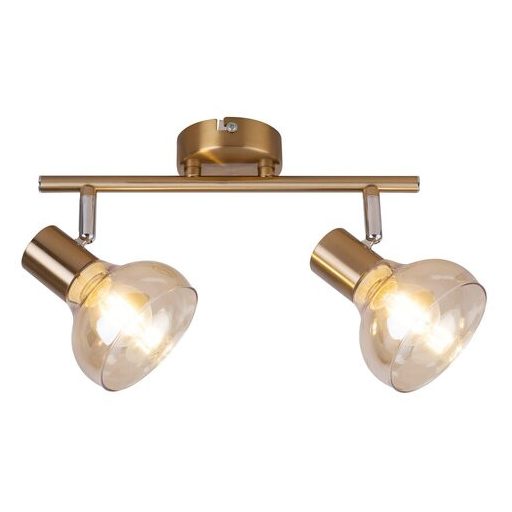 Rábalux Holly Spotlámpa E14 2x MAX 40W IP20 antik arany RAB5547