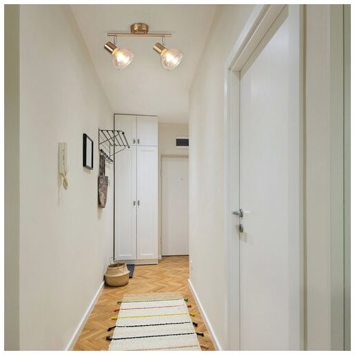 Rábalux Holly Spotlámpa E14 2x MAX 40W IP20 antik arany RAB5547