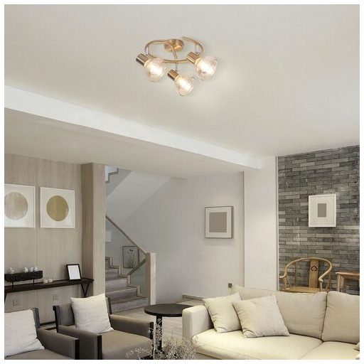 Rábalux Holly Spotlámpa E14 3x MAX 40W IP20 antik arany RAB5549