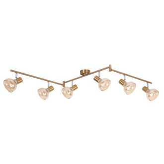   Rábalux Holly Spotlámpa E14 6x MAX 40W IP20 antik arany RAB5553