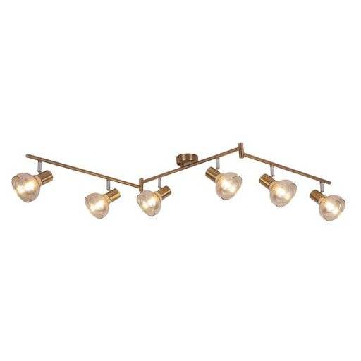 Rábalux Holly Spotlámpa E14 6x MAX 40W IP20 antik arany RAB5553
