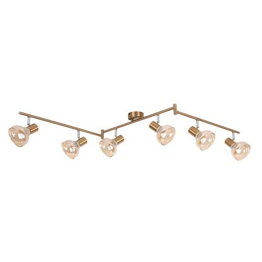 Rábalux Holly Spotlámpa E14 6x MAX 40W IP20 antik arany RAB5553