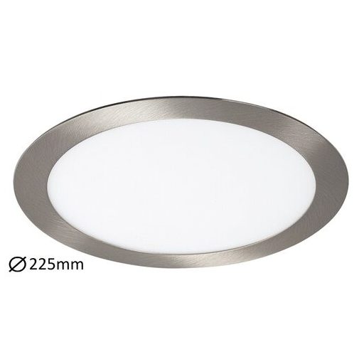 Rábalux Lois Ráépíthető és Beépíthető lámpa LED Ø225mm 18W 3000K IP20 szatin króm RAB5575