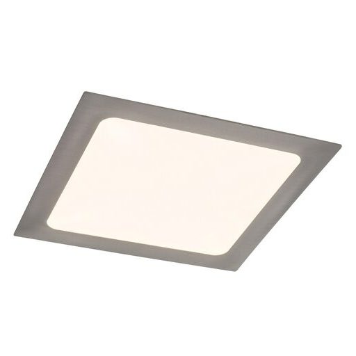 Rábalux Lois Ráépíthető és Beépíthető lámpa LED 220x220mm 18W 3000K IP20 szatin króm RAB5583
