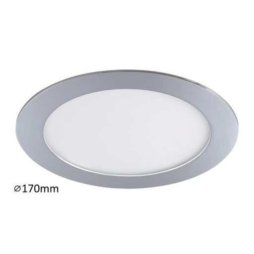 Rábalux Lois Ráépíthető és Beépíthető lámpa LED Ø170mm 12W 4000K IP44 króm RAB5585