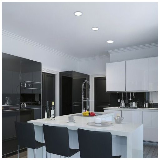 Rábalux Lois Ráépíthető és Beépíthető lámpa LED Ø170mm 12W 4000K IP44 króm RAB5585