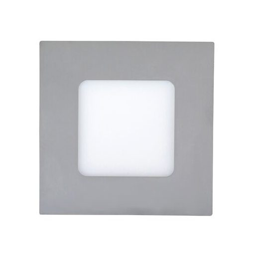 Rábalux Lois Ráépíthető és Beépíthető lámpa LED 90x90mm 3W 4000K IP44 króm RAB5586