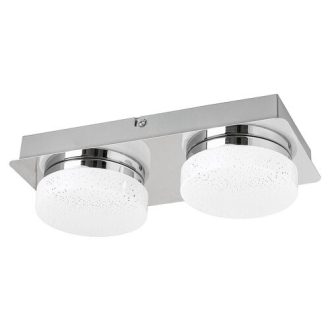   Rábalux Hilary Spotlámpa LED 10W csillogó effekt 4000K IP20 króm RAB5662