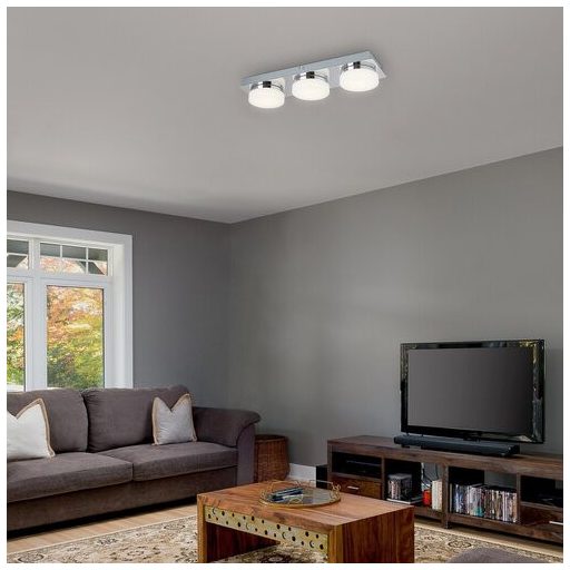 Rábalux Hilary Spotlámpa LED 15W csillogó effekt 4000K IP20 króm RAB5663