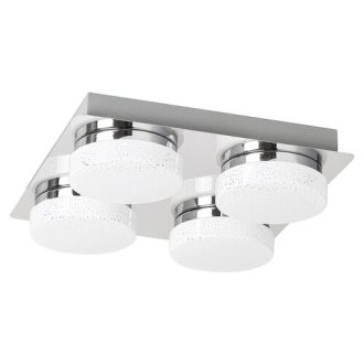   Rábalux Hilary Lámpa LED 20W csillogó effekt 4000K IP20 króm RAB5664