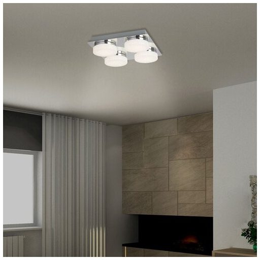 Rábalux Hilary Lámpa LED 20W csillogó effekt 4000K IP20 króm RAB5664