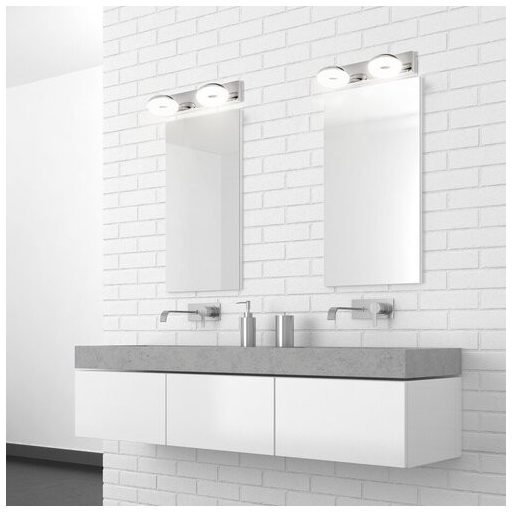 Rábalux Beata Fürdőszobai lámpa LED 2x 5W 4000K IP44 króm RAB5717