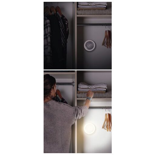Rábalux Milo Dekor lámpa LED 0,5W mozgásérzékelős, 2m 120° 4000K IP20 fehér RAB5730