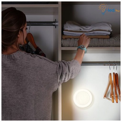 Rábalux Milo Dekor lámpa LED 0,5W mozgásérzékelős, 2m 120° 4000K IP20 fehér RAB5730