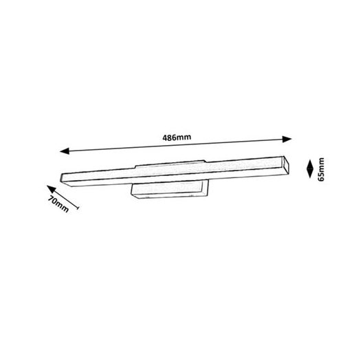 Rábalux John Beltéri lámpa meleg fehér LED 12 - RAB5732