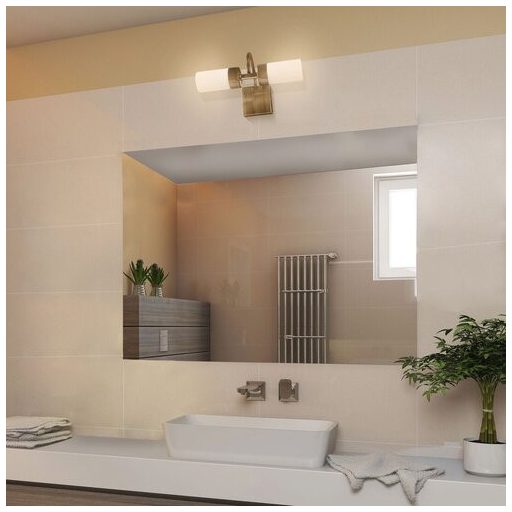 Rábalux Betty Fürdőszobai lámpa LED 2x 4W 4000K IP44 bronz RAB5746
