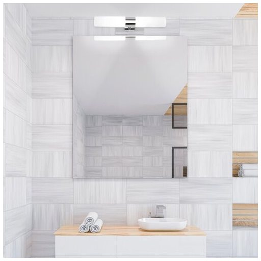 Rábalux Jim Fürdőszobai lámpa LED 2x 5W 4000K IP44 króm RAB5750