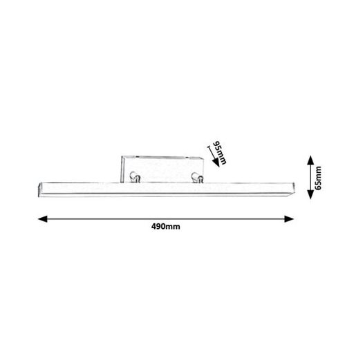 Rábalux Andrew Beltéri lámpa meleg fehér LED 12 - RAB5782