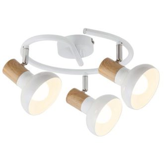 Rábalux Holly Spotlámpa E14 3x MAX 40W IP20 fehér RAB5946